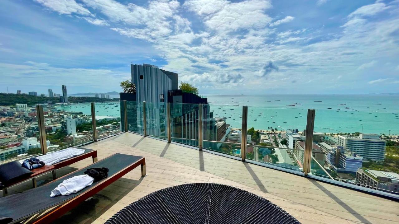 Best Location Condo With Swimming Pool, Gym, Sauna, Washing Mashine, Fast Internet In Central Of Pattaya Eksteriør billede